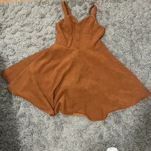 A brown dress from Shein